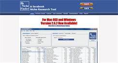 Desktop Screenshot of fbnichefinder.com