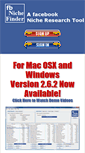 Mobile Screenshot of fbnichefinder.com